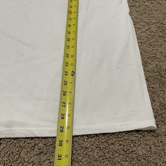 Toyota Shirt Womens Large White Hanes Cowboy Boot Spur Notes And Clef Western - Picture 5 of 6